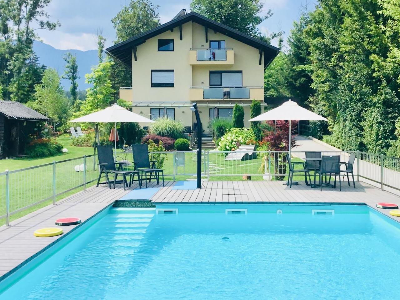 Appartamento Haus Am Wald Faak am See Esterno foto